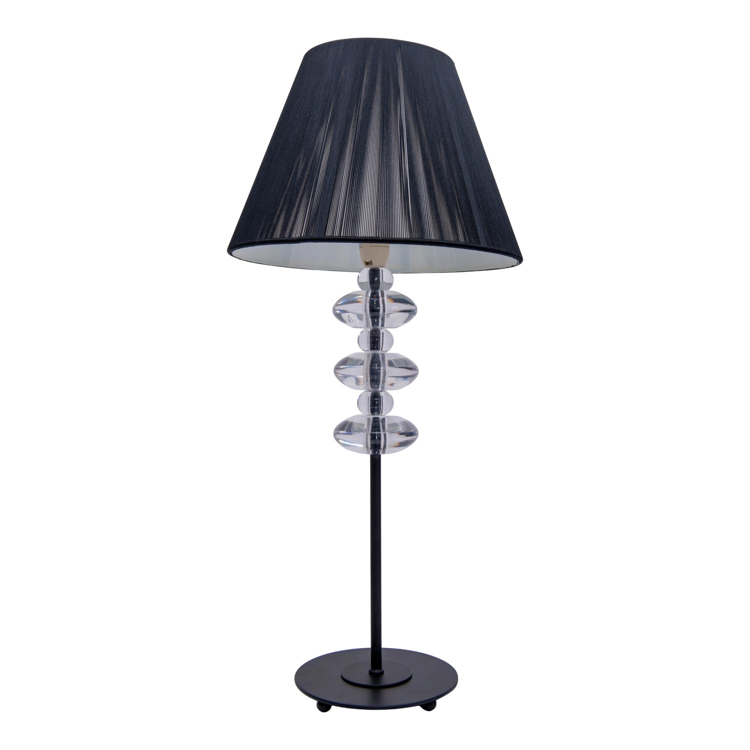 Näve Tischleuchte Amira Schwarz Ø 26 cm x 51 cm Näve Tischleuchte Amira Schwarz Ø 26 cm x 51 cm von Näve