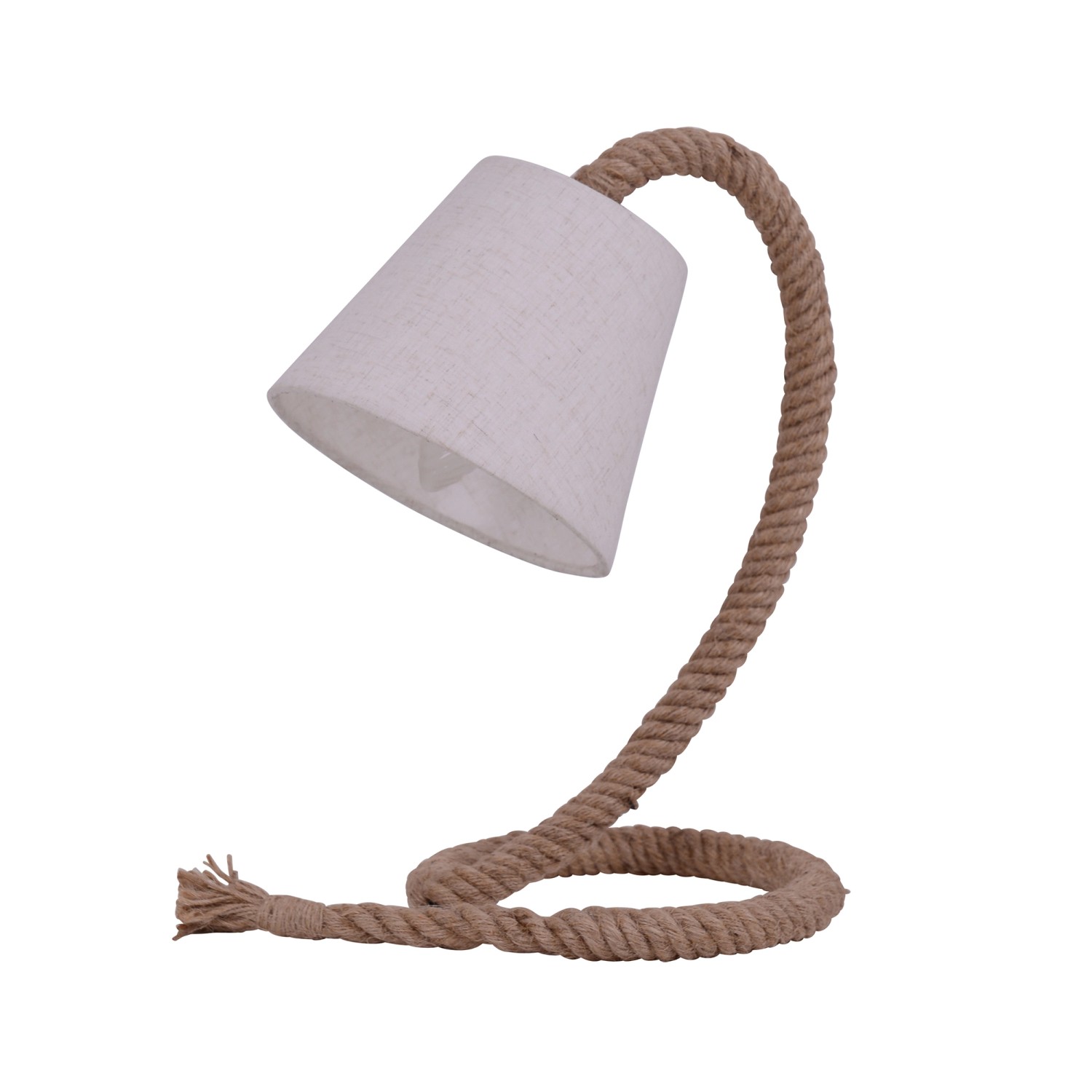 Näve Tischleuchte Rope mit Textilschirm Natur 35 cm x 26 cm x 18 cm Näve Tischleuchte Rope mit Textilschirm Natur 35 cm x 26 cm x 18 cm von Näve
