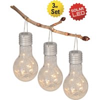 näve LED Gartenleuchte "Crackle Bulb", 1 flammig-flammig von Näve