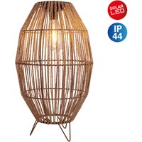 näve LED Solarleuchte "Korbinian", 1 flammig, Schnurbespannung, inkl. Lichtbulb mit LED, warmweißes Licht, H: 34cm von Näve