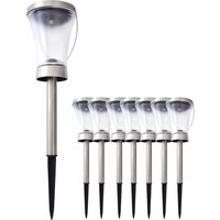 näve LED Solarleuchte "Veronica" 8 Stk. Warmweiß von Näve