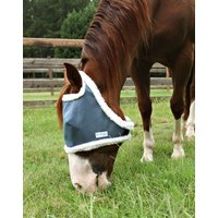 Augenschutzmaske Mit Schaffellfutter 90% Uv-Beständige, Bequeme Fliegenmaske von NagHorseRanch