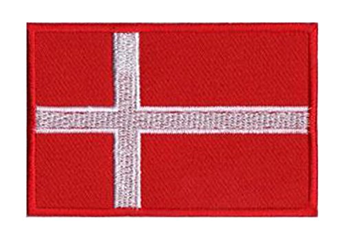 NagaPatches Patch Flagge Dänemark von NagaPatches
