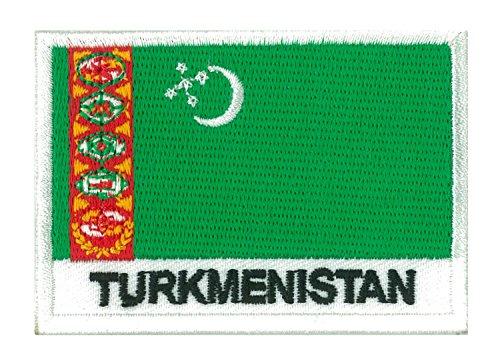 NagaPatches Patch Flagge Turkmenistan von NagaPatches
