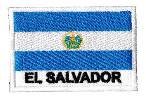 NagaPatches Patches Flagge El Salvador von NagaPatches