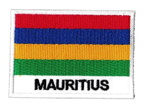 Patch, Flagge Insel Mauritius von NagaPatches