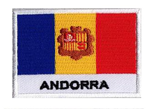 Patch Flagge Andorra von NagaPatches