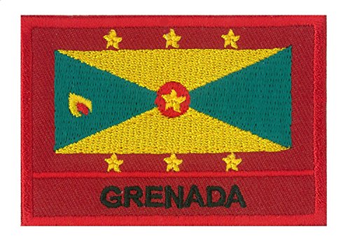 Patch Flagge Grenada Insel von NagaPatches
