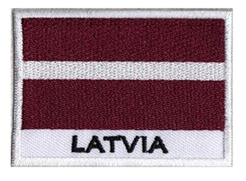 Patch Flagge Lettland von NagaPatches