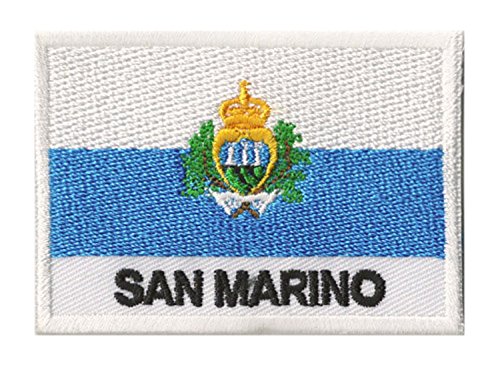 Patch Flagge San Marino von NagaPatches