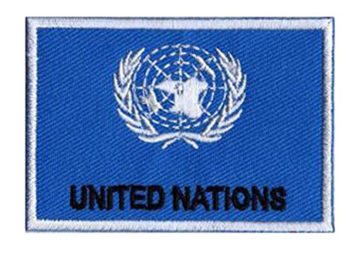Patch Flagge Vereinten Nationen UNO von NagaPatches