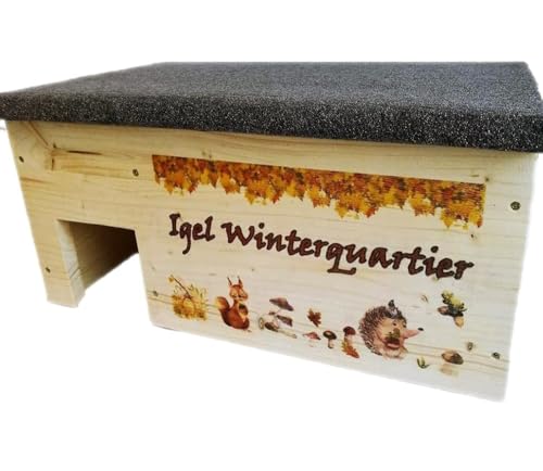 Nagerstore Igelhaus Igelhütte XXL mit Labyrintheingang Winterquartier Katzensicher Winterfest, Fichte Nagerstore Igelhaus Igelhütte XXL mit Labyrintheingang Winterquartier Katzensicher Winterfest, Fichte von Nagerstore