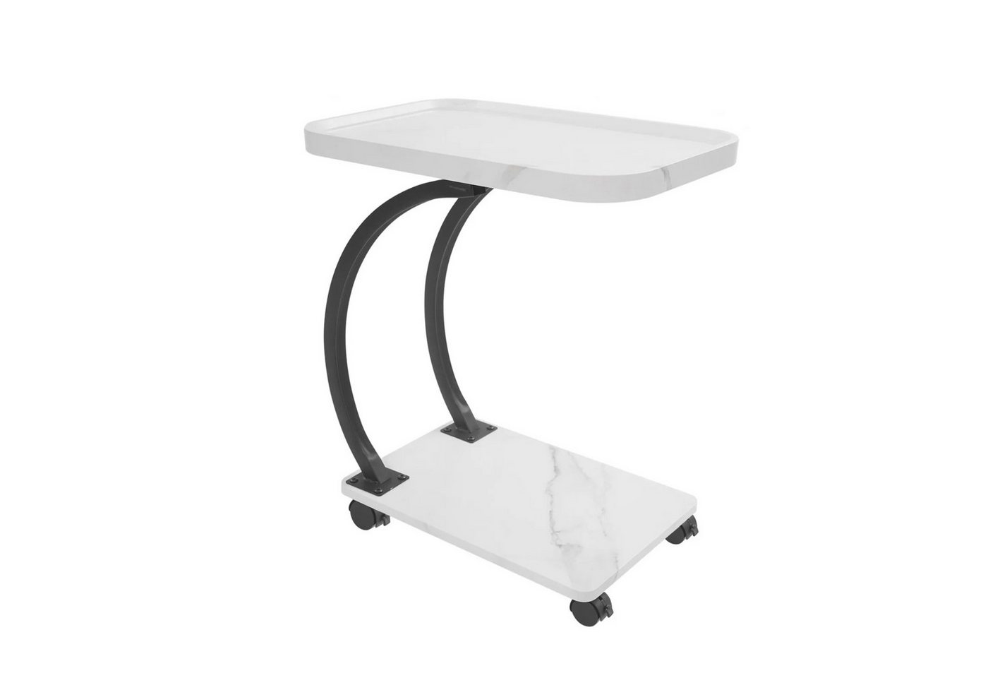 Nagham Ghazal Aswad Beistelltisch Beistelltisch C-förmig platzsparend Laptop-Tisch Modern in weiß Nagham Ghazal Aswad Beistelltisch Beistelltisch C-förmig platzsparend Laptop-Tisch Modern in weiß von Nagham Ghazal Aswad