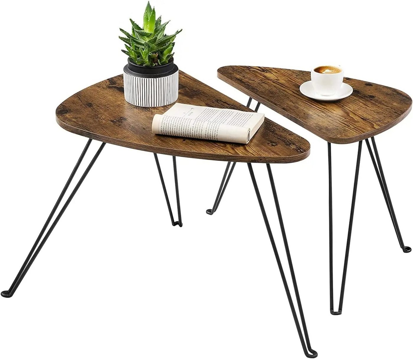 Nagham Ghazal Aswad Beistelltisch Beistelltische 2er Set Industrie-Design Couchtische Nagham Ghazal Aswad Beistelltisch Beistelltische 2er Set Industrie-Design Couchtische von Nagham Ghazal Aswad