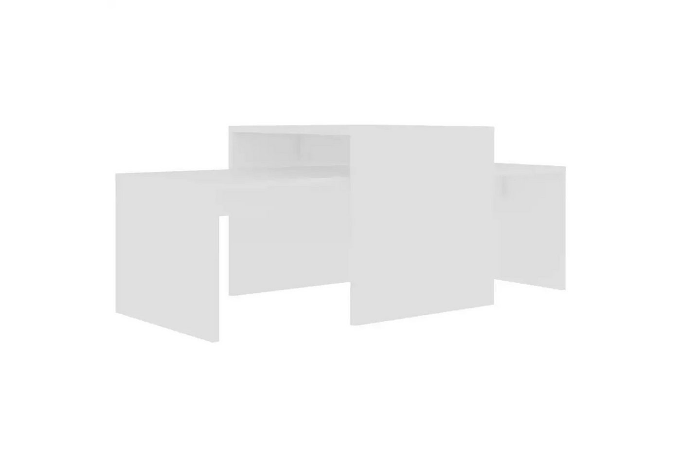 Nagham Ghazal Aswad Couchtisch Couchtisch Tisch Moderne 100 x 48 x 40 für Wohnzimmer Wohnzimmermöbel (2er Set kann als 2 Tische benutzt werden), 100cm L 48cm B 40cm H von Nagham Ghazal Aswad