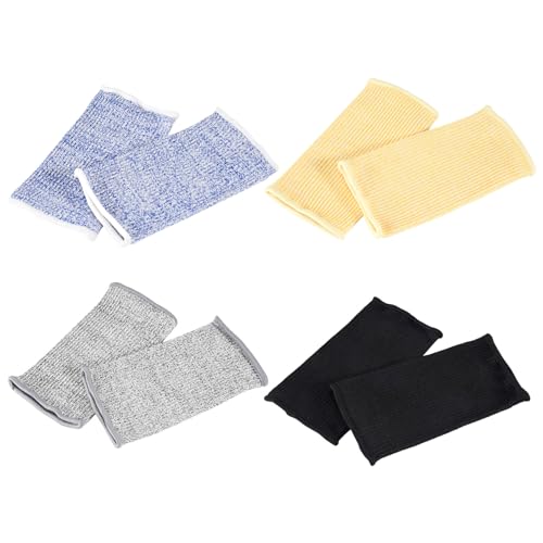 Nagoyuki 4 Paar Schnitt- und Feuerfeste ÄRmel Armschutz ÄRmel UnterarmschüTzer für DüNne Haut und Prellungen von Nagoyuki