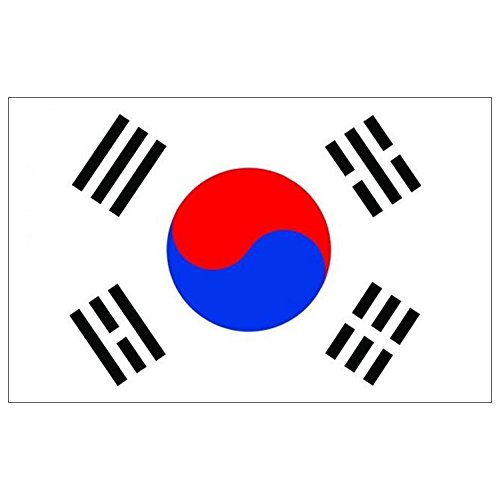 Naicasy 90 150 °C * ° Südkoreanische Flagge 1 Pack von Naicasy