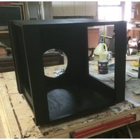 Benutzerdefinierte Plattenspieler Und Subwoofer Stand von Nailsglueandpaint