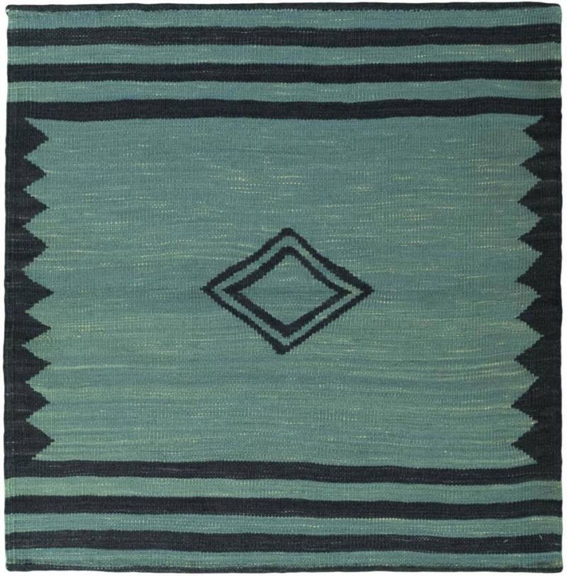 Nain Trading Designteppich Elysian Delight 96x102 Handgewebter Orientteppich / Perserteppich, quadratisch, Höhe: 8 mm von Nain Trading