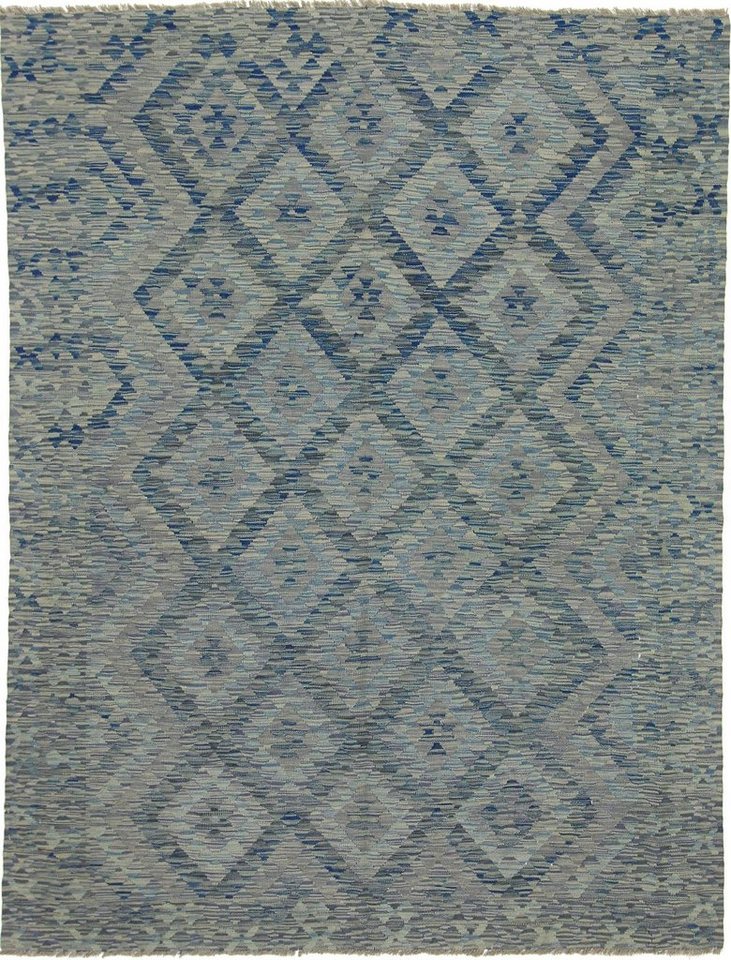 Designteppich »Kelim Afghan Heritage 227x172 Handgewebter Orientteppich«, Nain Trading, Höhe 0.3 mm von Nain Trading