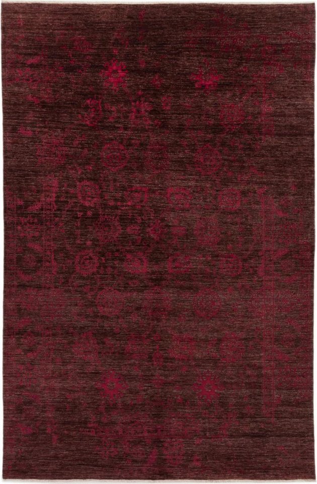 Nain Trading Designteppich Ziegler Colored 203x304 Handgeknüpfter Moderner Orientteppich, rechteckig, Höhe: 6 mm von Nain Trading