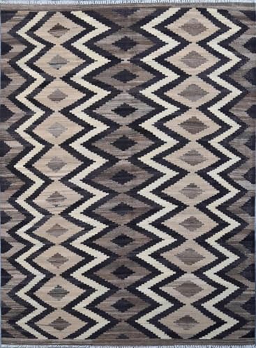 Nain Trading Kilim Afghan Heritage 172x236 Handgewebt Moderner Orientteppich Designteppich Wollteppich von Nain Trading