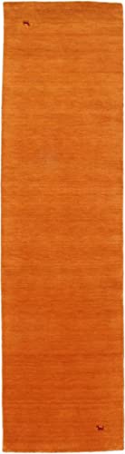 Nain Trading Loom Gabbeh 247x78 Orientteppich Teppich Läufer Rot Indien von Nain Trading