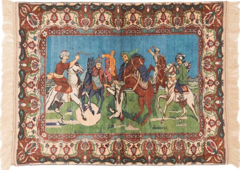 Nain Trading Orientteppich Afghan Mauri Seidenkette 117x154 Handgeknüpfter Orientteppich, rechteckig, Höhe: 6 mm Nain Trading Orientteppich Afghan Mauri Seidenkette 117x154 Handgeknüpfter Orientteppich, rechteckig, Höhe: 6 mm von Nain Trading
