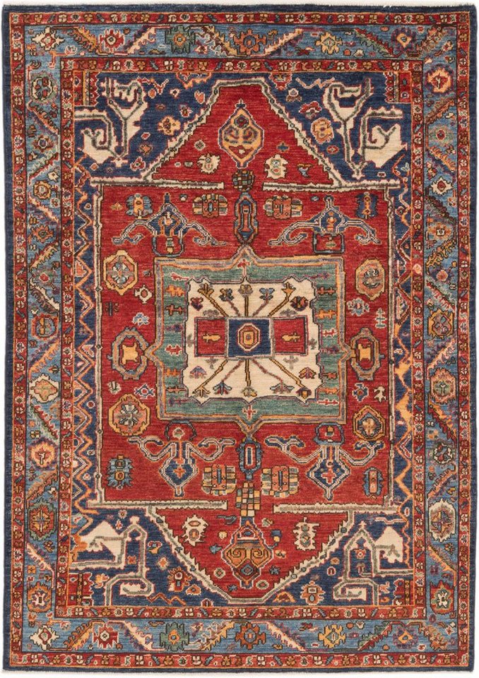 Nain Trading Orientteppich Heriz 129x179 Handgeknüpfter Orientteppich / Perserteppich, rechteckig, Höhe: 12 mm Nain Trading Orientteppich Heriz 129x179 Handgeknüpfter Orientteppich / Perserteppich, rechteckig, Höhe: 12 mm von Nain Trading