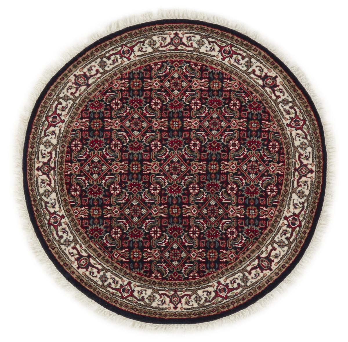 Nain Trading Orientteppich Indo Bidjar 103x103 Handgeknüpfter Orientteppich Rund, rund, Höhe: 15 mm Nain Trading Orientteppich Indo Bidjar 103x103 Handgeknüpfter Orientteppich Rund, rund, Höhe: 15 mm von Nain Trading
