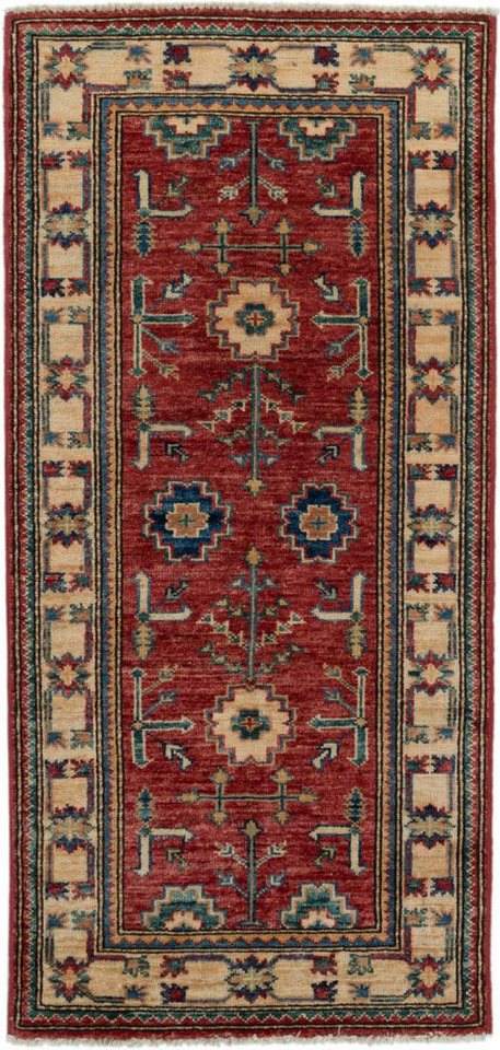 Nain Trading Orientteppich Kazak 58x122 Handgeknüpfter Orientteppich Läufer, rechteckig, Höhe: 5 mm von Nain Trading