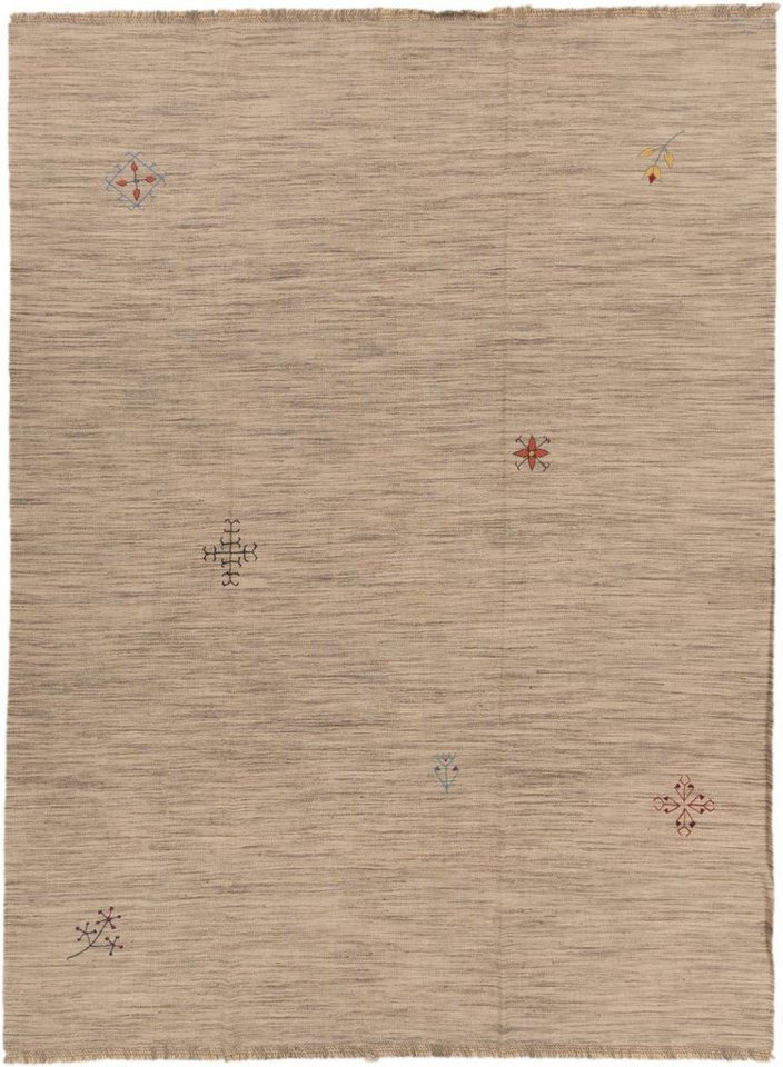 Nain Trading Orientteppich Kelim Afghan Design 259x347 Handgewebter Orientteppich, rechteckig, Höhe: 3 mm von Nain Trading