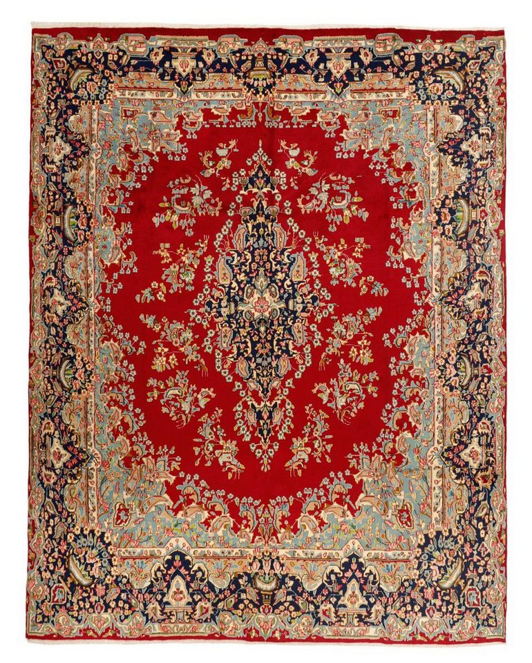 Nain Trading Orientteppich Kerman 294x371 Handgeknüpfter Orientteppich / Perserteppich, rechteckig, Höhe: 12 mm von Nain Trading