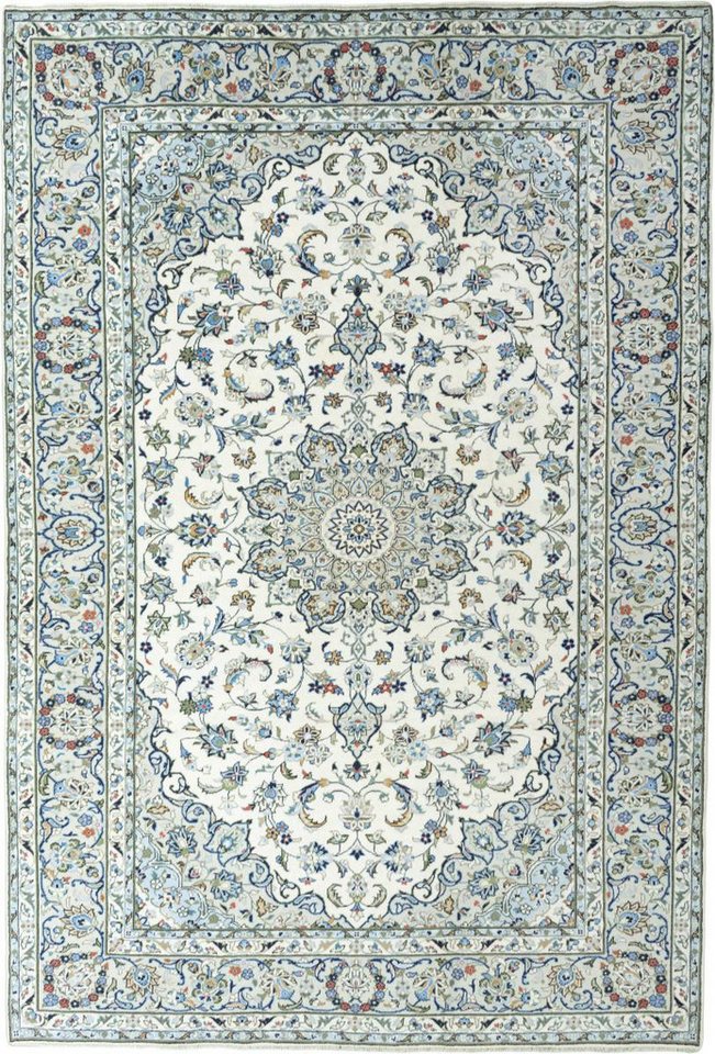 Nain Trading Orientteppich Keshan 244x352 Handgeknüpfter Orientteppich / Perserteppich, rechteckig, Höhe: 12 mm von Nain Trading