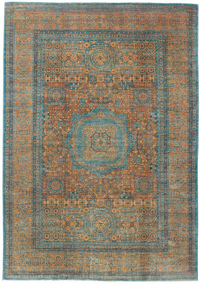 Nain Trading Orientteppich Mamluk 206x298 Handgeknüpfter Orientteppich, rechteckig, Höhe: 6 mm Nain Trading Orientteppich Mamluk 206x298 Handgeknüpfter Orientteppich, rechteckig, Höhe: 6 mm von Nain Trading