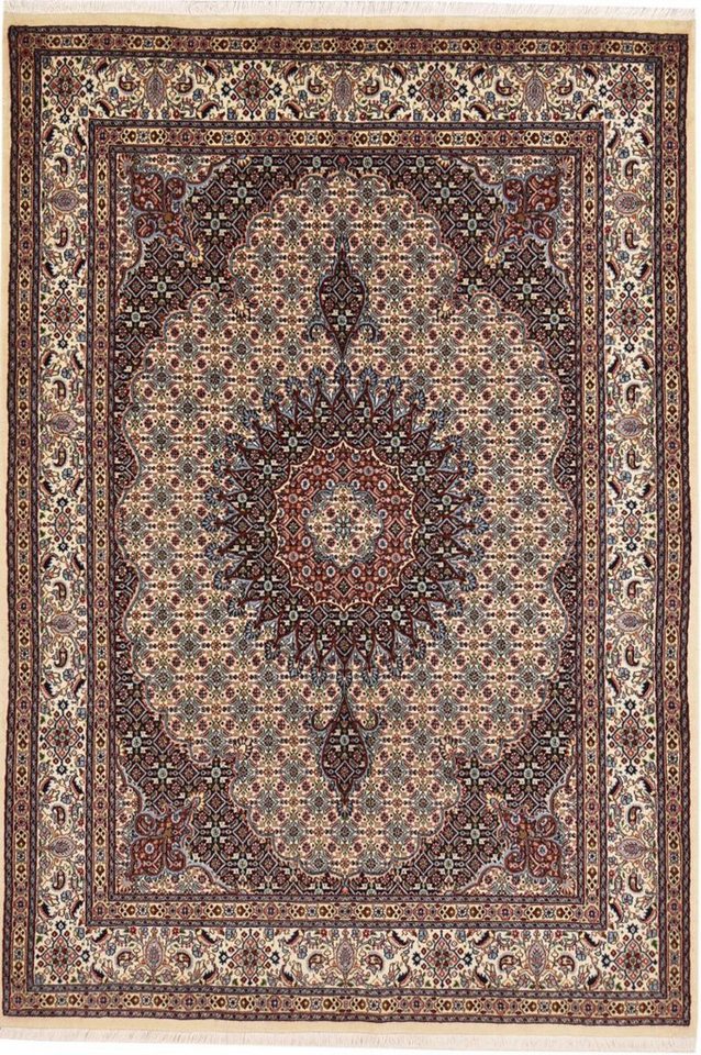 Nain Trading Orientteppich Moud 169x244 Handgeknüpfter Orientteppich / Perserteppich, rechteckig, Höhe: 12 mm Nain Trading Orientteppich Moud 169x244 Handgeknüpfter Orientteppich / Perserteppich, rechteckig, Höhe: 12 mm von Nain Trading