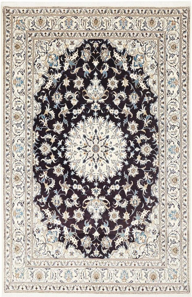 Nain Trading Orientteppich Nain 167x255 Handgeknüpfter Orientteppich / Perserteppich, rechteckig, Höhe: 12 mm von Nain Trading