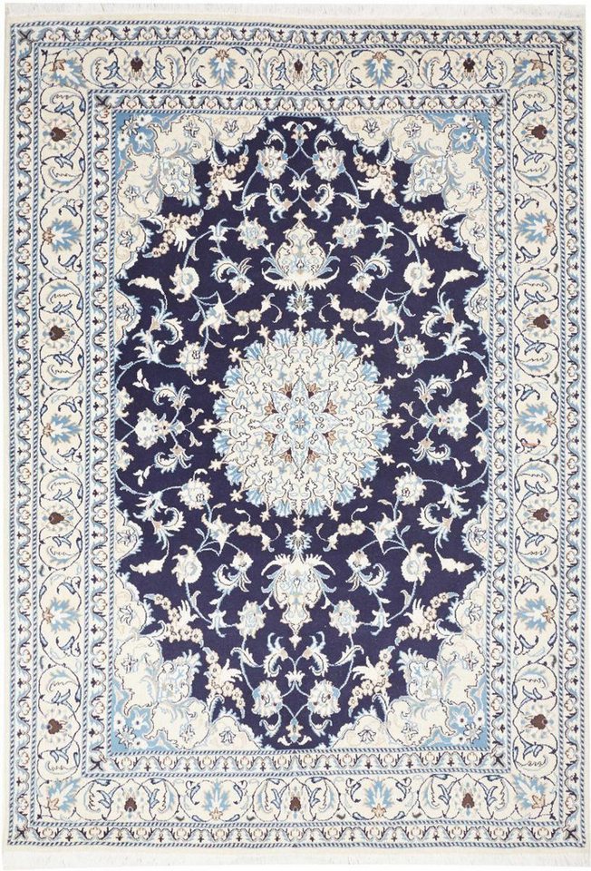 Nain Trading Orientteppich Nain 173x249 Handgeknüpfter Orientteppich / Perserteppich, rechteckig, Höhe: 12 mm von Nain Trading