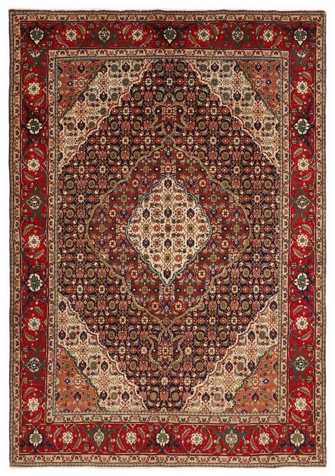 Nain Trading Orientteppich Täbriz 209x301 Handgeknüpfter Orientteppich / Perserteppich, rechteckig, Höhe: 10 mm von Nain Trading