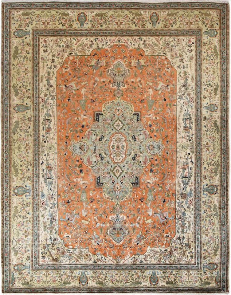 Nain Trading Orientteppich Täbriz Tabatabai 296x371 Handgeknüpfter Orientteppich, rechteckig, Höhe: 10 mm von Nain Trading