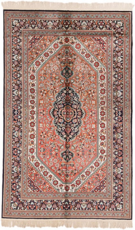 Nain Trading Seidenteppich China Seide 153x251 Handgeknüpfter Orientteppich, rechteckig, Höhe: 5 mm von Nain Trading