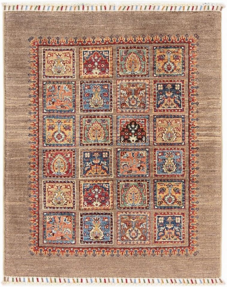 Nain Trading Orientteppich Arijana Bakhtiari 88x113 Handgeknüpfter Orientteppich, rechteckig, Höhe: 5 mm Nain Trading Orientteppich Arijana Bakhtiari 88x113 Handgeknüpfter Orientteppich, rechteckig, Höhe: 5 mm von Nain Trading