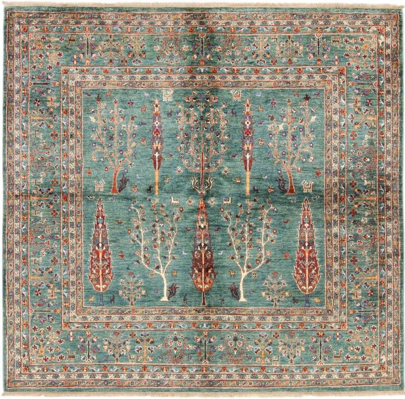 Nain Trading Orientteppich Arijana Klassik 180x175 Handgeknüpfter Orientteppich Quadratisch, quadratisch, Höhe: 5 mm von Nain Trading