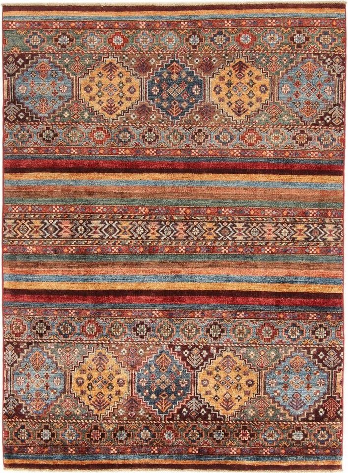 Nain Trading Orientteppich Arijana Shaal 147x197 Handgeknüpfter Orientteppich, rechteckig, Höhe: 5 mm von Nain Trading