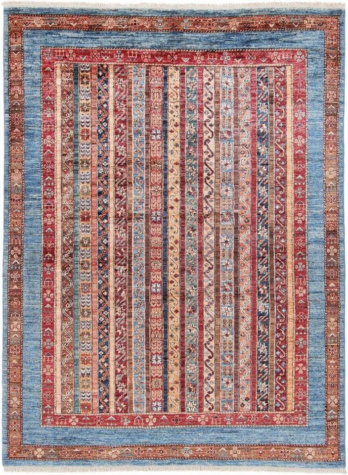 Nain Trading Orientteppich Arijana Shaal 148x198 Handgeknüpfter Orientteppich, rechteckig, Höhe: 5 mm von Nain Trading