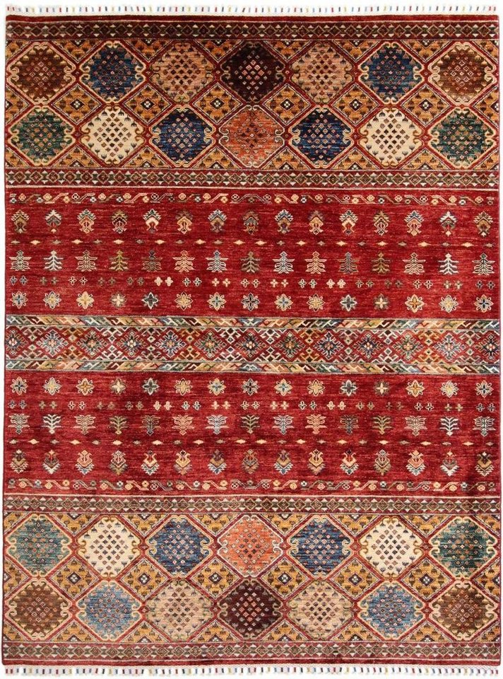 Nain Trading Orientteppich Arijana Shaal 181x234 Handgeknüpfter Orientteppich, rechteckig, Höhe: 5 mm von Nain Trading