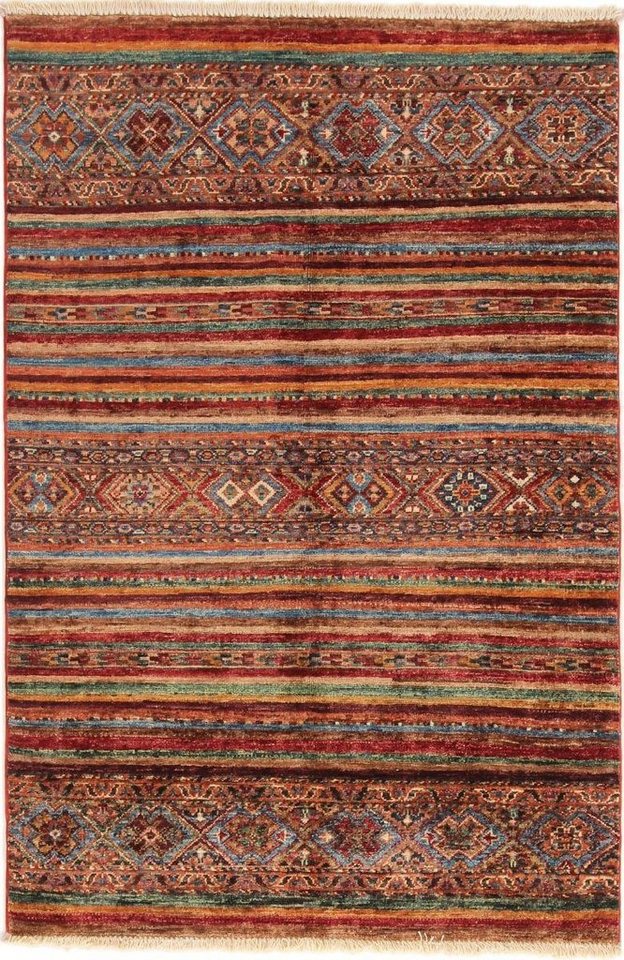 Orientteppich Arijana Shaal 98x147 Handgeknüpfter Orientteppich, Nain Trading, rechteckig, Höhe: 5 mm von Nain Trading