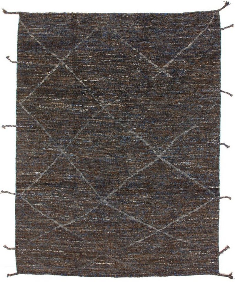 Designteppich Berber Maroccan Design 250x309 Handgeknüpfter Moderner Orientteppich, Nain Trading, rechteckig, Höhe: 20 mm von Nain Trading