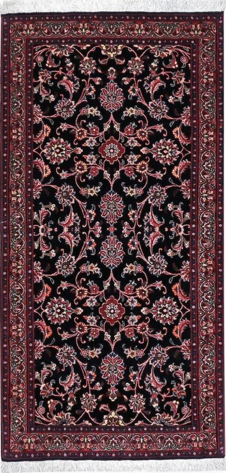 Nain Trading Orientteppich Bidjar Aroos Baft 71x144 Handgeknüpfter Orientteppich, rechteckig, Höhe: 15 mm von Nain Trading