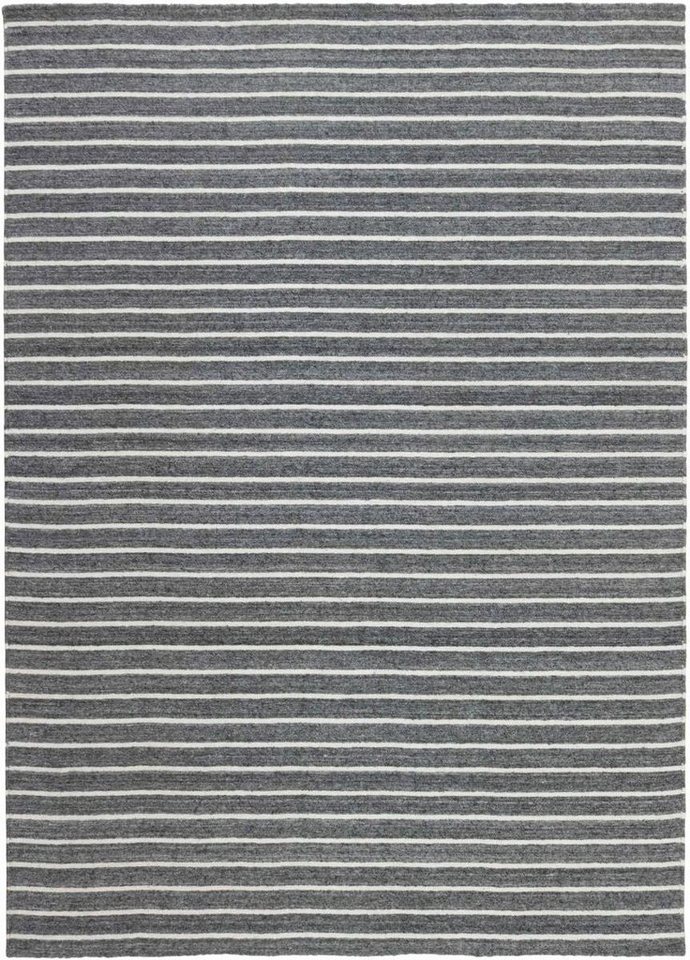 Designteppich Novita Stripe 169x239 Handgewebter Moderner Orientteppich, Nain Trading, rechteckig, Höhe: 10 mm von Nain Trading